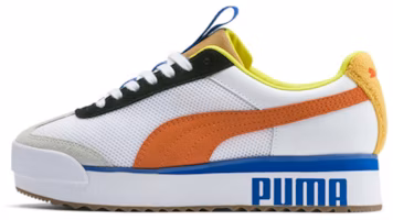 (Women) Puma Roma Amor Sport 'White Mandarine' 371070-01 (Women) Puma Roma Amor Sport 'White Mandarine' 371070-01