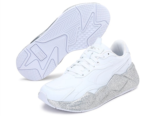 (Women) Puma RS-X3 Glitz 'White Silver' 372647-01 Lookbook (Women) Puma RS-X3 Glitz 'White Silver' 372647-01