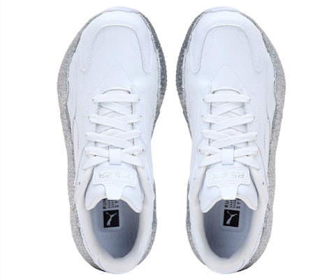 (Women) Puma RS-X3 Glitz 'White Silver' 372647-01 Shop (Women) Puma RS-X3 Glitz 'White Silver' 372647-01