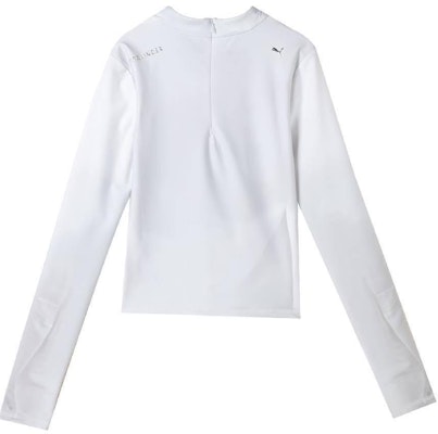 (W) プーマ スリムフィット ソフト ロングスリーブ グラフィックTシャツ ホワイト 625752-02 Lookbook (W) プーマ スリムフィット ソフト ロングスリーブ グラフィックTシャツ ホワイト 625752-02
