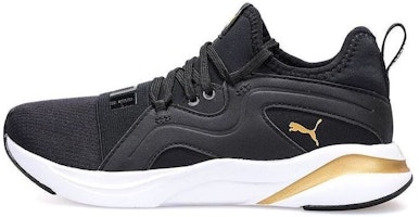 (Women) Puma Softride Rift Breeze 'Black Team Gold' 195068-01 (Women) Puma Softride Rift Breeze 'Black Team Gold' 195068-01