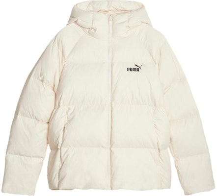 (Women) PUMA Solid White Hooded Raglan Sleeve Down Jacket. 678342-87 Order (Women) PUMA Solid White Hooded Raglan Sleeve Down Jacket. 678342-87