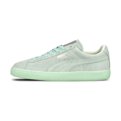 (W) Puma Suede Classic Mono Iced 'Green'