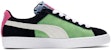 (W) Puma Suede Classix 'Fizzy Lime Serenity' Lelaki/Kasut Wanita. 388373-04