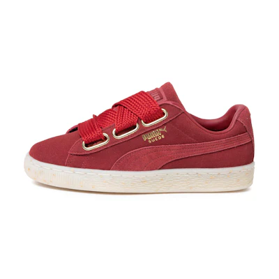 (W) Puma Suede Heart 'Celebrate - Red Dahlia'