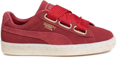 (W) Puma Suede Heart 'Celebrate - Rojo Dahlia' 365561-02 Order (W) Puma Suede Heart 'Celebrate - Rojo Dahlia' 365561-02