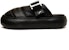 (W) Puma Suede Mayu Leather Mule 'Hitam Perak' 388598-01
