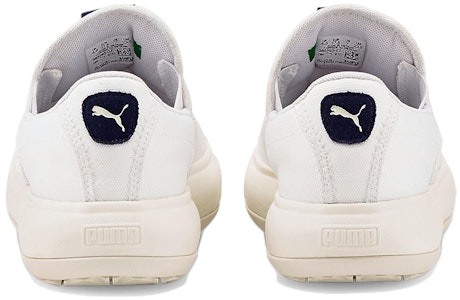 (W) Puma Suede Mayu Slip-On Canvas 'Putih Marshmallow' 385595-02 Shop (W) Puma Suede Mayu Slip-On Canvas 'Putih Marshmallow' 385595-02