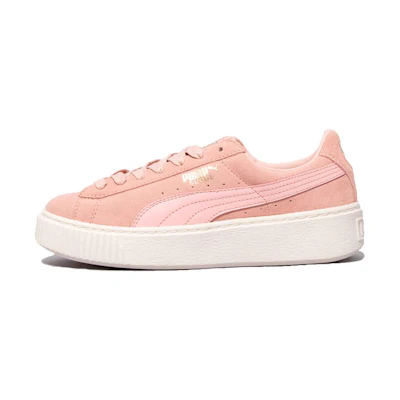 (W) Puma Suede Platform Core 'Pink'