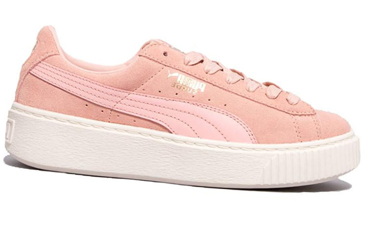 Order (W) 彪马绒面革厚底鞋 '粉色' 363559-05