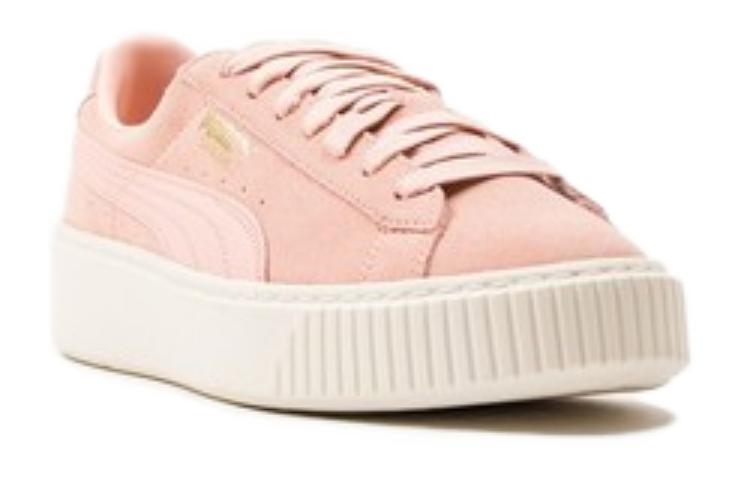 Lookbook (W) 彪马绒面革厚底鞋 '粉色' 363559-05