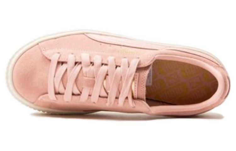 Purchase (W) 彪马绒面革厚底鞋 '粉色' 363559-05