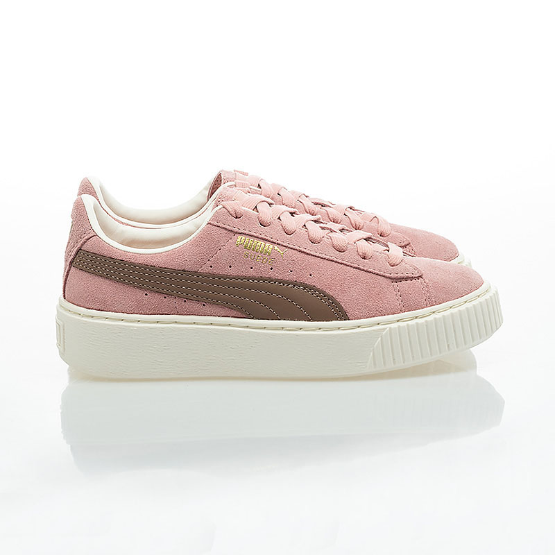 (W) Puma "Suede Platform Core Sneakers" /