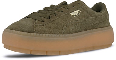 (W) 푸마 스웨이드 플랫폼 트레이스 '올리브 나이트' 365830-03 Lookbook (W) 푸마 스웨이드 플랫폼 트레이스 '올리브 나이트' 365830-03