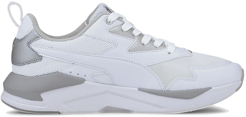 (Women) Puma X-Ray Lite Metallic 'White Silver' 374737-03 Order (Women) Puma X-Ray Lite Metallic 'White Silver' 374737-03