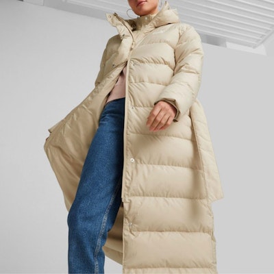 (W) PUMA 黃色標誌印花連帽羽絨外套 672278-67 Purchase (W) PUMA 黃色標誌印花連帽羽絨外套 672278-67