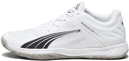 (Women) Puma Accelerate Turbo 'White Black Concrete Grey' 107340-02 (Women) Puma Accelerate Turbo 'White Black Concrete Grey' 107340-02