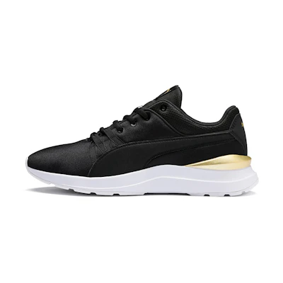 (W) Puma Adela Black/Gold