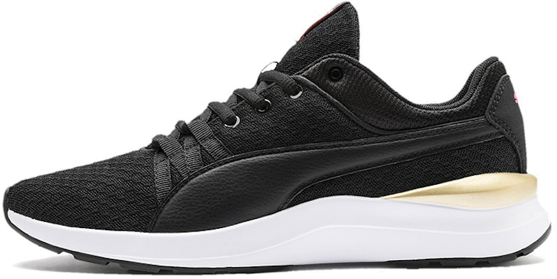 (Women) Puma Adela Core Black/White/Gold Low sneakers 370544-01 Buy (Women) Puma Adela Core Black/White/Gold Low sneakers 370544-01