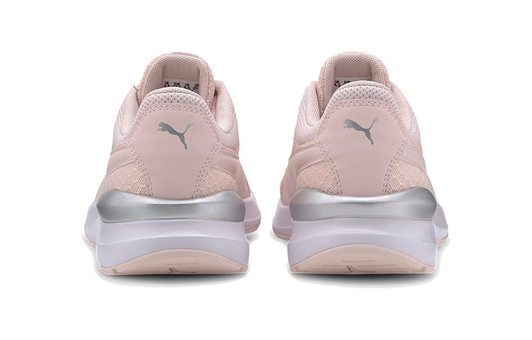 Shop (W) Puma Adela Core Baskets Basses Rose/Blanc/Argenté 370544-04