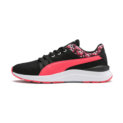 (W) Puma Adela Low-Top Running Sneakers 'Neon Lights Black'