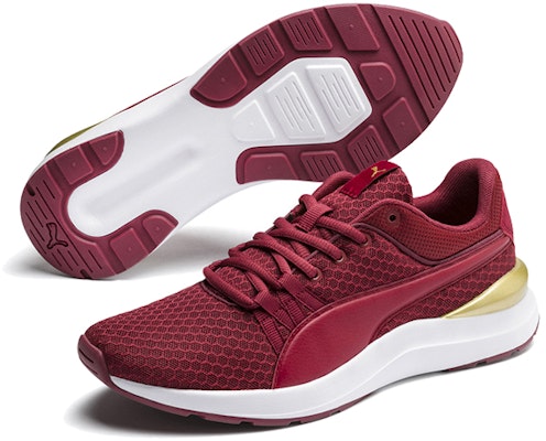 (Women) Puma Adela Low-top Red/White 370544-05 Purchase (Women) Puma Adela Low-top Red/White 370544-05