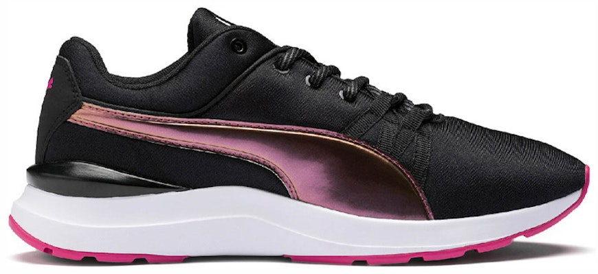 (W) Puma Adela Trailblazer Sneakers Wanita Hitam/Pink 369142-01 Order (W) Puma Adela Trailblazer Sneakers Wanita Hitam/Pink 369142-01