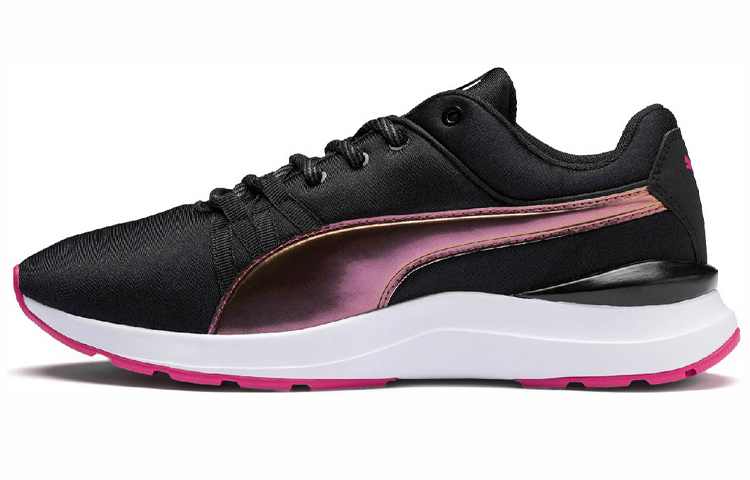 (Women) Puma Adela Trailblazer Low-Top Sneakers Black/Pink 369142-01
