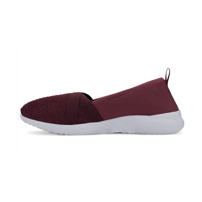 (W) Puma Adelina 'Burgundy Slip-On'