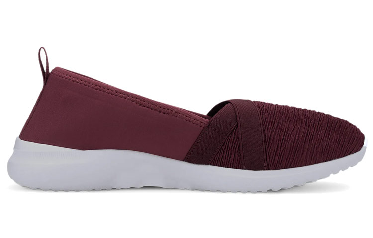 Order Puma Adelina 單腳踏休閒跑步鞋 女款 酒紅