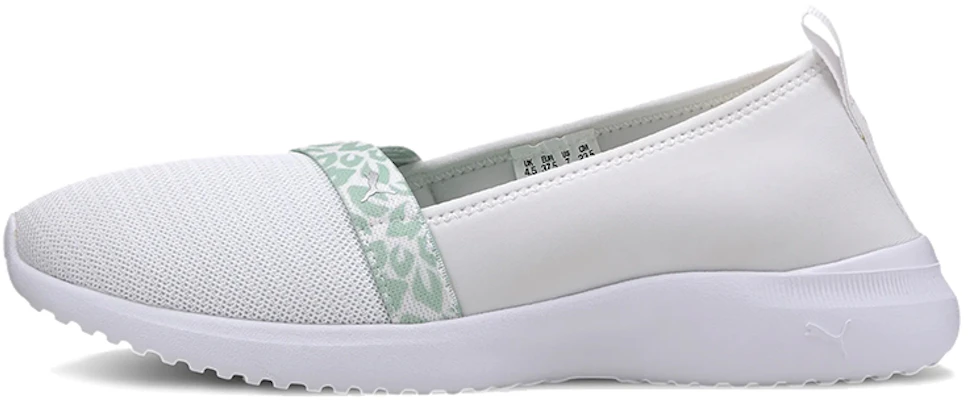 (W) Puma Adelina Fiore Bianco/Verde 371140-02 Buy (W) Puma Adelina Fiore Bianco/Verde 371140-02
