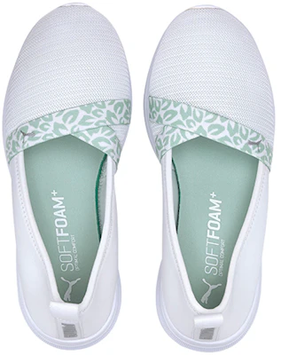 (W) Puma Adelina Fiore Bianco/Verde 371140-02 Lookbook (W) Puma Adelina Fiore Bianco/Verde 371140-02