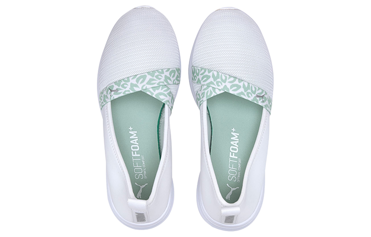 Lookbook (W) 푸마 아델리나 블라썸 화이트/그린 (Puma 아델리나 블라썸 화/녹) 371140-02