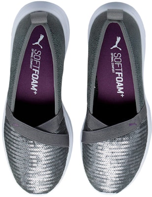 (W) 푸마 아델리나 실버 스팽글 (Puma Adelina Silver Spangle) 372261-02 Lookbook (W) 푸마 아델리나 실버 스팽글 (Puma Adelina Silver Spangle) 372261-02