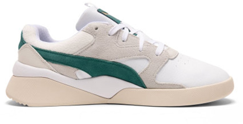 Puma aeon heritage white and 2024 black trainers