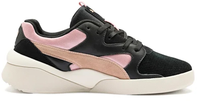 (Women) Puma Aeon Heritage Perf Trainers Black/Pink 370962-02 Order (Women) Puma Aeon Heritage Perf Trainers Black/Pink 370962-02