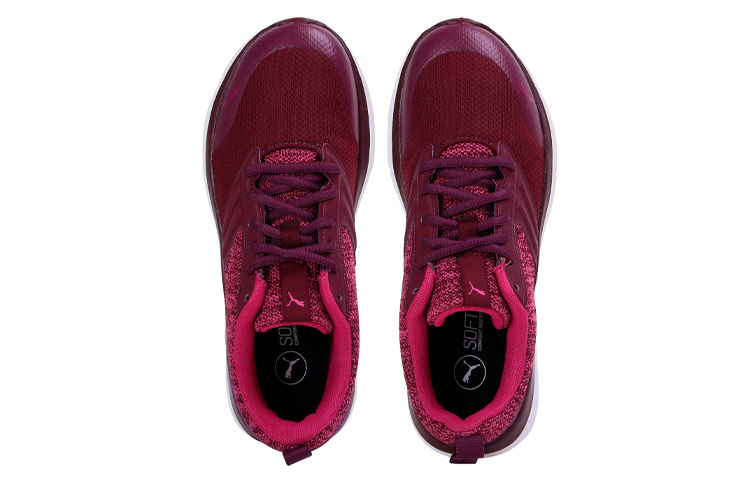 Lookbook (W) Chaussures de course basses Puma Agile T1 IDP ''Rouge Blanc''. 368171-01