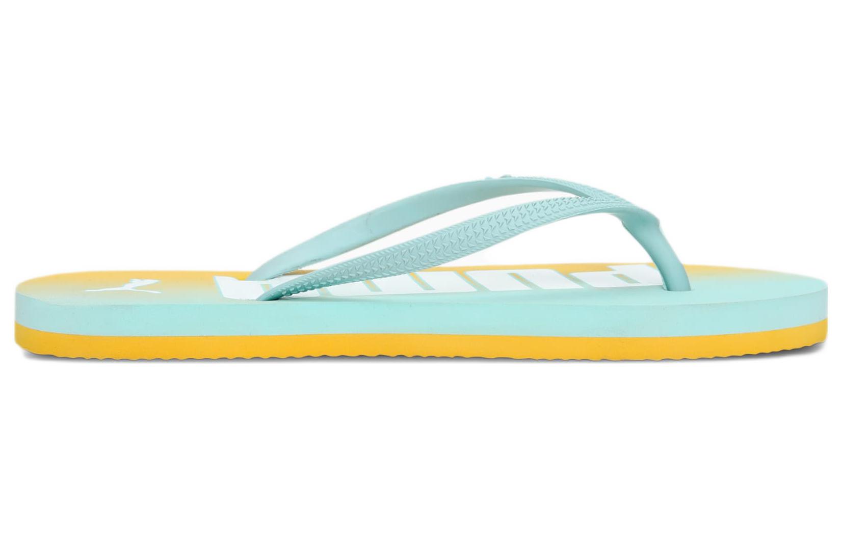 Order (W) 푸마 아마라 슬라이드 '블루 옐로우' (Puma Amara Slide 'Blue Yellow') 387369-04