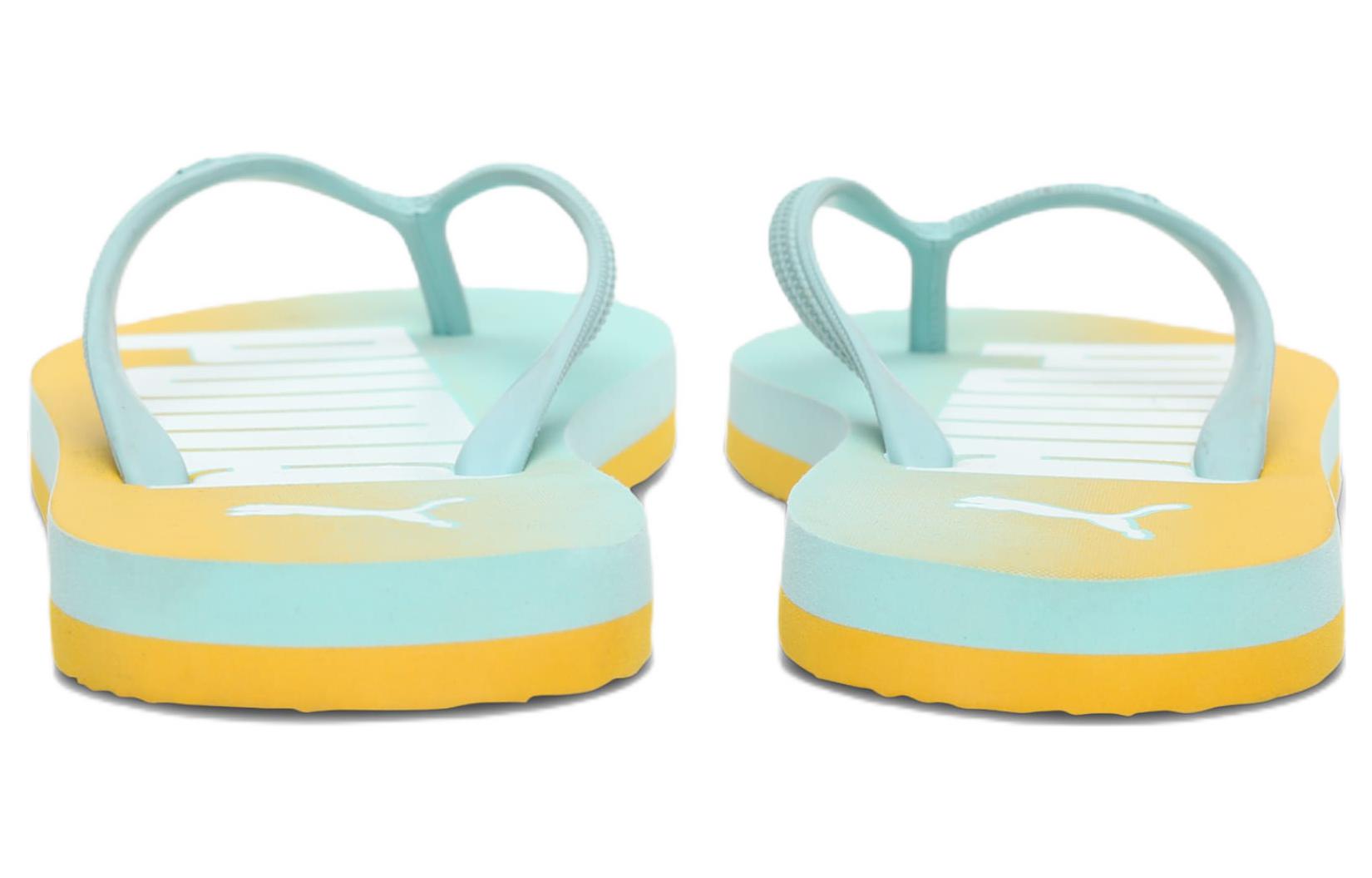 Shop (W) 푸마 아마라 슬라이드 '블루 옐로우' (Puma Amara Slide 'Blue Yellow') 387369-04