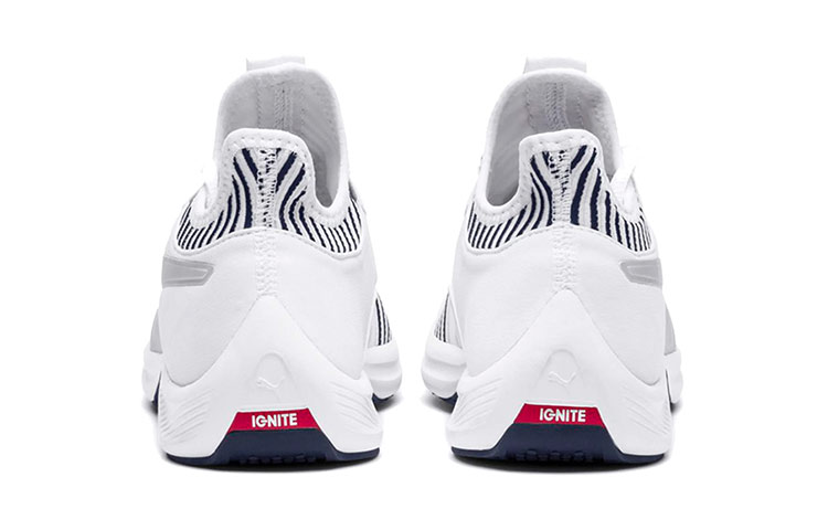 Shop Puma Amp Xt 女款 藍白 低筒跑步鞋