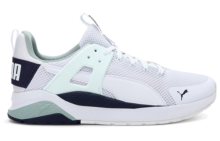 Order 彪马Anzarun笼式Softfoam+ '白色黑绿色' 372312-09