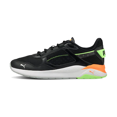 (W) Puma Anzarun Grid 'Black Green Orange'