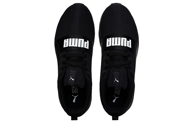 Lookbook (W) プーマ アンザラン ライト ボールド 黒 ローカット 383007-01