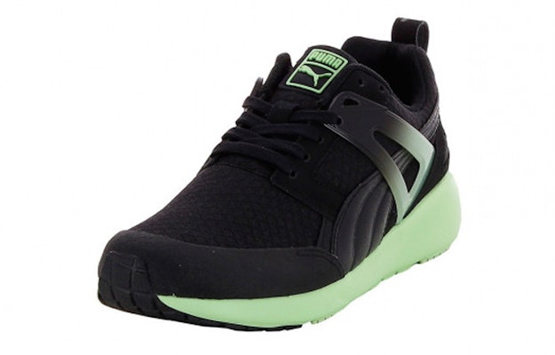 彪馬 Arial Ref 減震防滑 低幫跑步鞋 女款 黑綠 Order 彪馬 Arial Ref 減震防滑 低幫跑步鞋 女款 黑綠