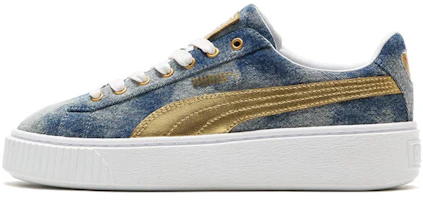 (Women) Puma Atmos x Platform 'Blue and White' 365648-01 (Women) Puma Atmos x Platform 'Blue and White' 365648-01