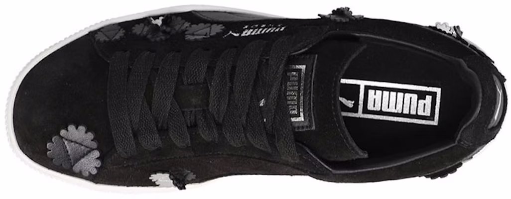 Puma Aut Bloom 防滑透氣休閒板鞋 女款 黑 Shop Puma Aut Bloom 防滑透氣休閒板鞋 女款 黑