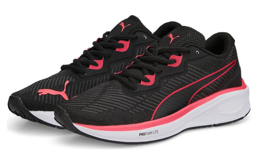 Lookbook PUMA Aviator Profoam Sky 舒適百搭 耐磨 低幫 跑步鞋 女款 黑粉
