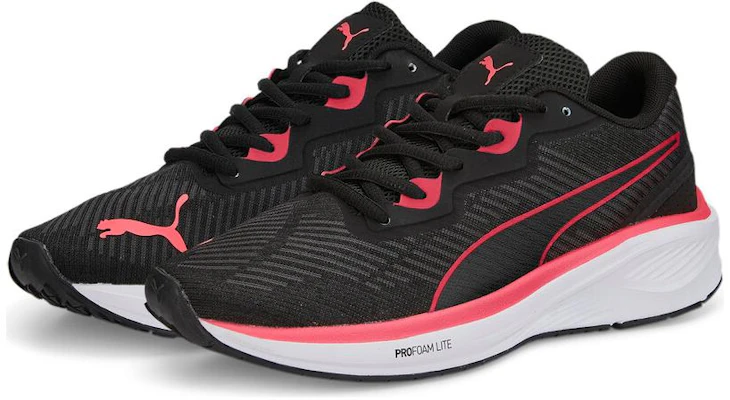 PUMA Aviator Profoam Sky 舒適百搭 耐磨 低幫 跑步鞋 女款 黑粉 Lookbook PUMA Aviator Profoam Sky 舒適百搭 耐磨 低幫 跑步鞋 女款 黑粉