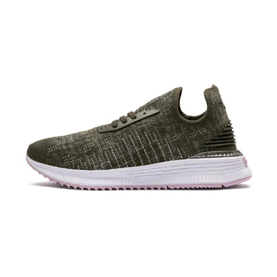 (W) Puma AVID Evoknit Mosaic 'Deep Green'