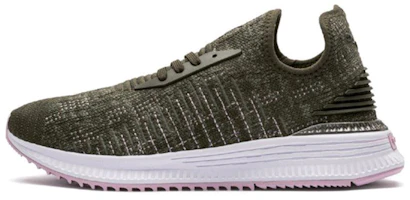 (Women) Puma AVID Evoknit Mosaic 'Deep Green' 366758-01 (Women) Puma AVID Evoknit Mosaic 'Deep Green' 366758-01